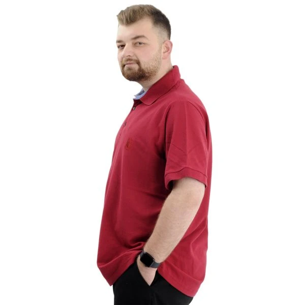 Majica sa kragnom ModeXL GMV001 Crvena - Slika 5