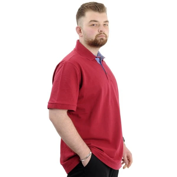 Majica sa kragnom ModeXL GMV001 Crvena - Slika 4