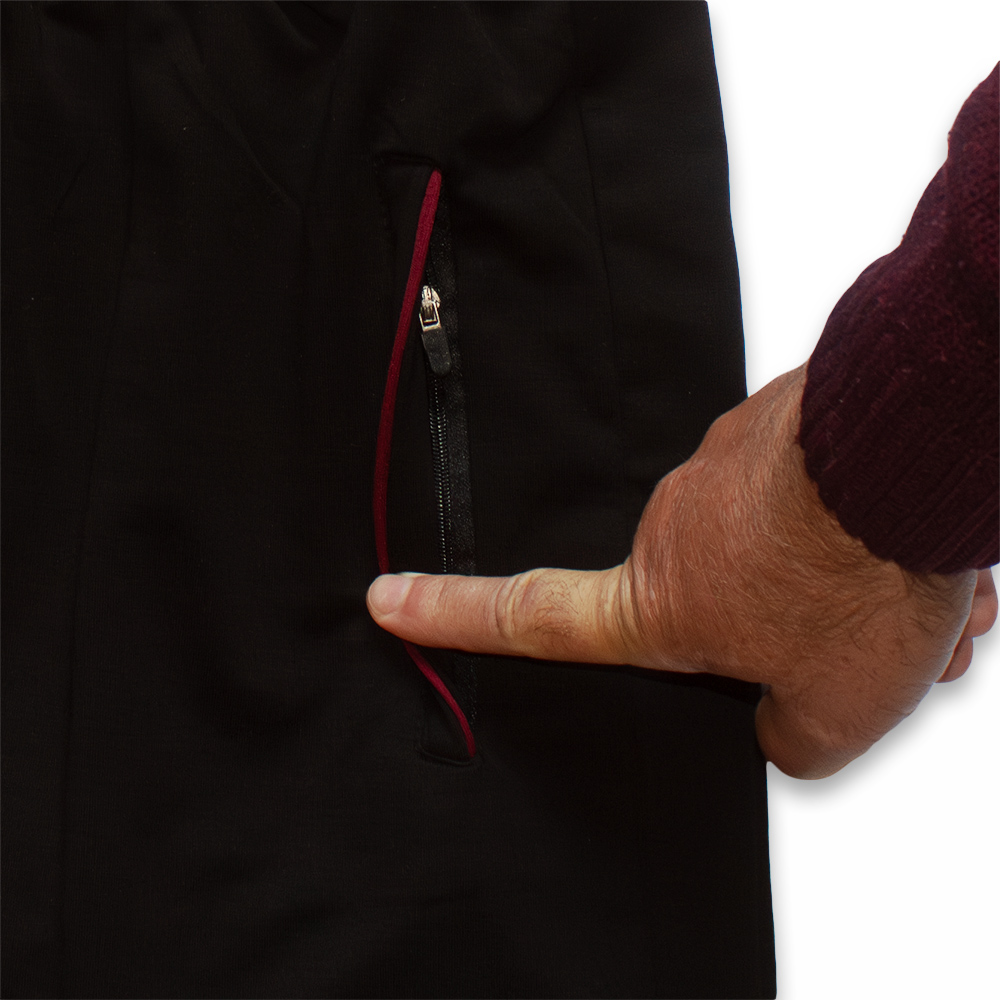 Trenerka komplet GVM012 Pine Peto 02 Crna - Slika 5