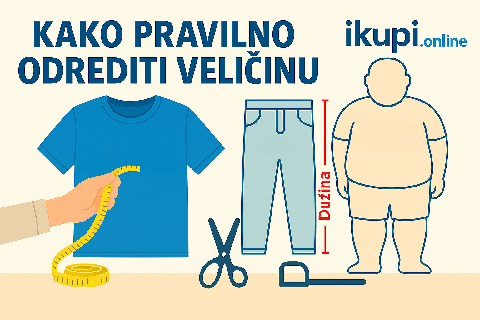 kako pravilno odrediti veličinu Kako pravilno odrediti veličinu